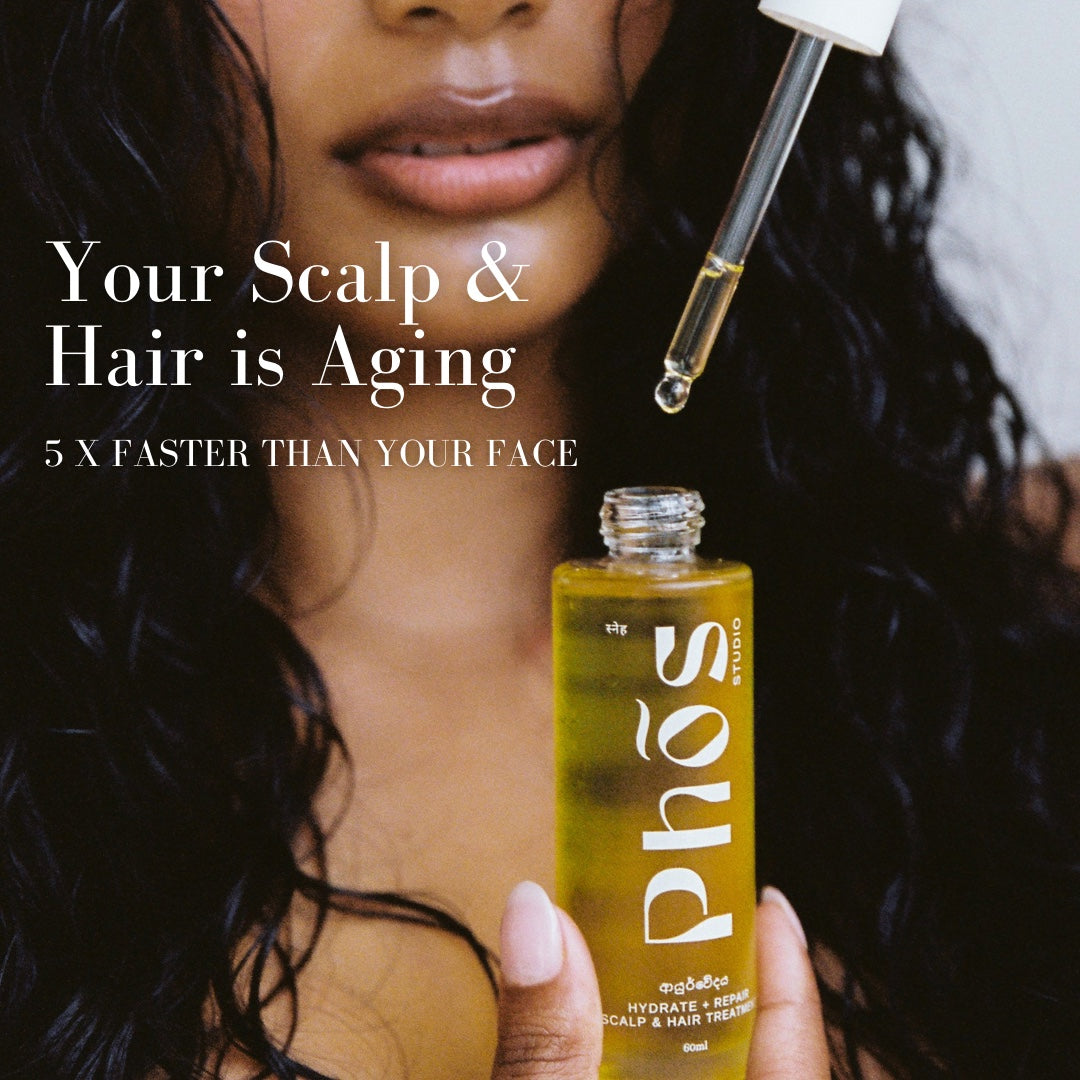 Your Hair & Scalp is aging 5 x faster than your face!